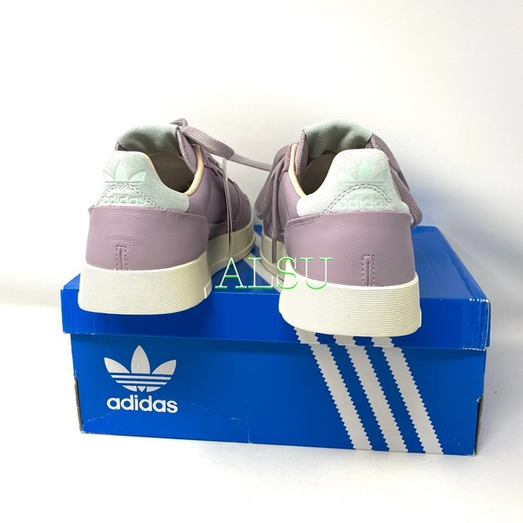 SANTAโS DEAL ๐ Adidas Supercourt Leather Womenโs Sneakers Purple Size 9 EF9226 - Picture 6 of 9